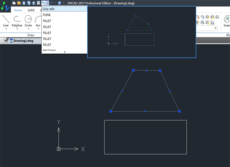 Undo/Redo Preview